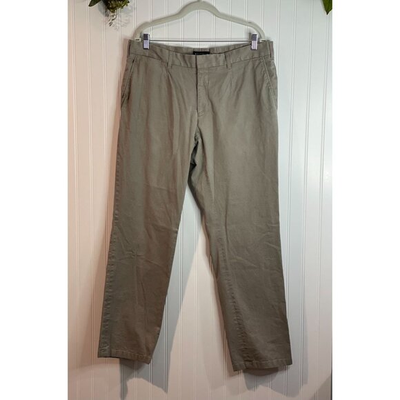 Vistula Mens Cotton & Elastane Garment Washed Khaki Pants 176/98 - Picture 15 of 15